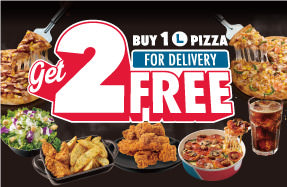 Buy 1 Get 2 Free items!